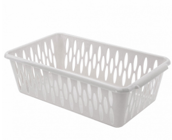  Корзина 25,5*15*7,2см Keeplex д/хранен бел.облако KL201110048-12