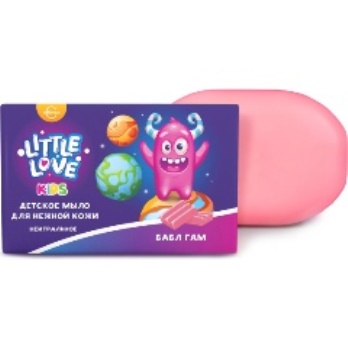  Мыло 90г Детское Kids Little Love Бабл Гам Свобода