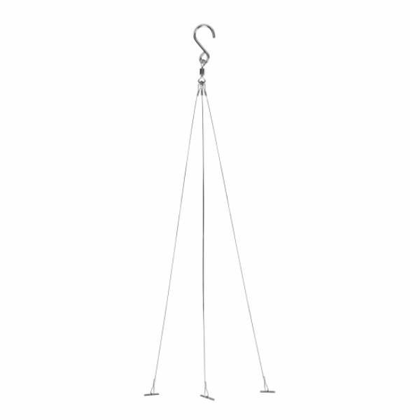  Подвес-трос для кашпо металл 600мм (уп.10) М9129