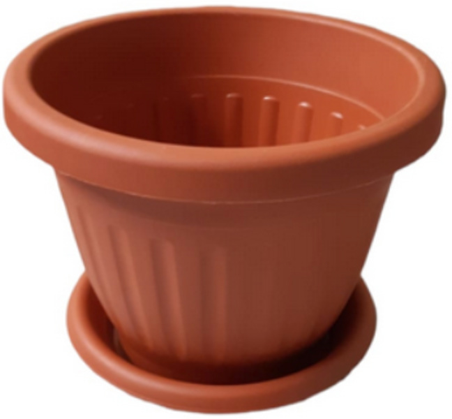 Кашпо Сильвер Эко 2,6л d-20 терракот Радиан