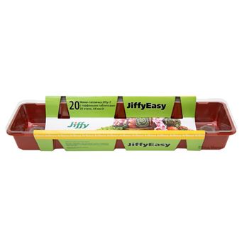  Мини-тепличка на 20 ячеек*d44мм торф.таблетки Jiffy (30шт)