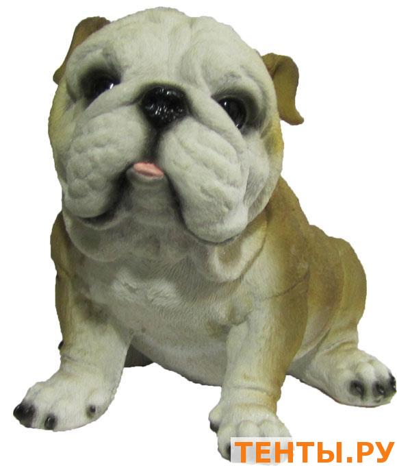 Фигура Собака Бульдог сидячий ФР-00000527