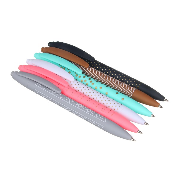  Ручка шариковая син. 0,7мм ClipStudio софт тач 626-040