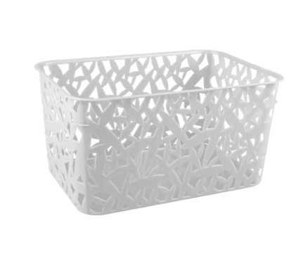  Корзинка 6,3л 280*190*145мм универс белый 431297316