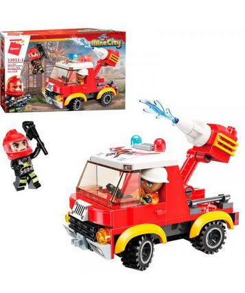  Конструктор 12011 QMAN пожарная техника 
