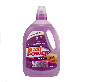  Гель для стирки Аромика 3,3л для цветного белья Maxi Power Color Ц-00003689
