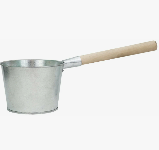  Ковш для бани 0,4л нерж малый 