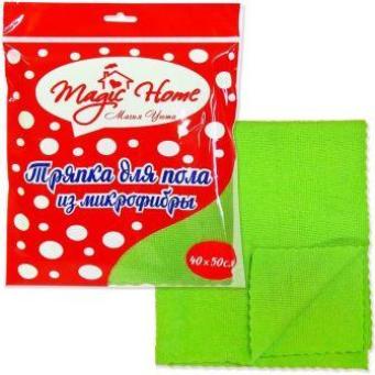  Тряпка для пола микроф 40х50см зигзаг Magic Home 24092