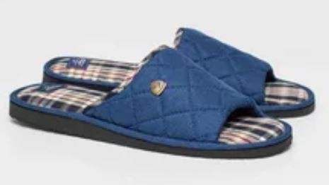  Тапочки дом.муж. р.42 открытые синий 20Y3A418-1