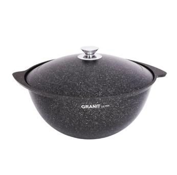  Казан алюм лит. 6л для плова кго65а Granit ultra оригинал