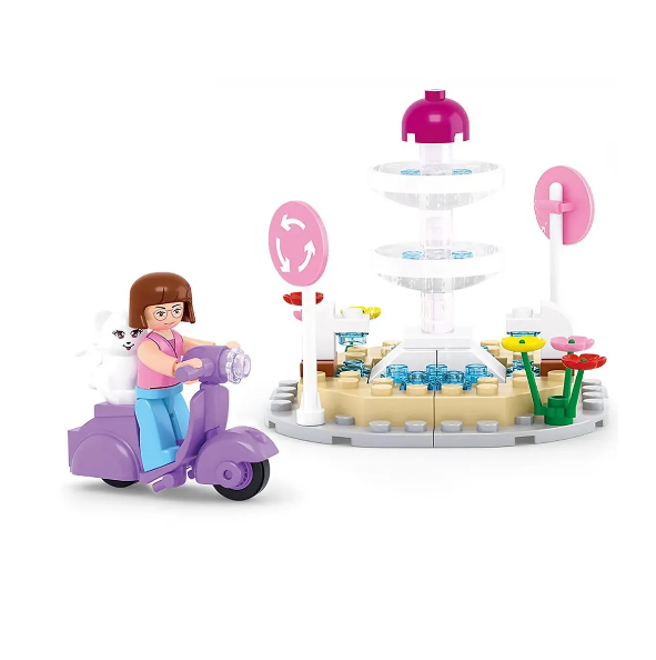  Конструктор 38-0519 Розовая мечта Парк 423-466