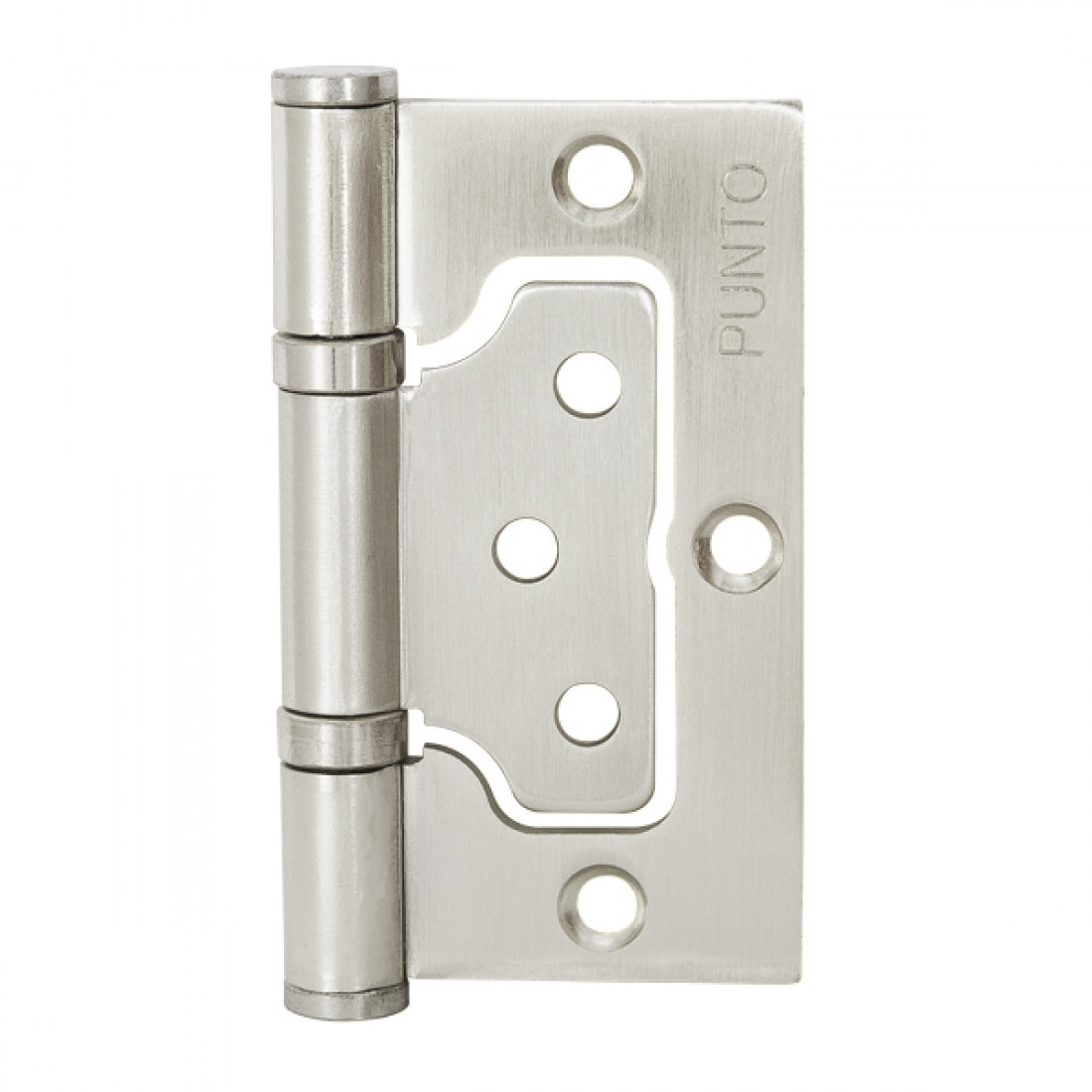  Петля без врезки 75х2,5 IN3200W-HD PN мат.никель PUNTO