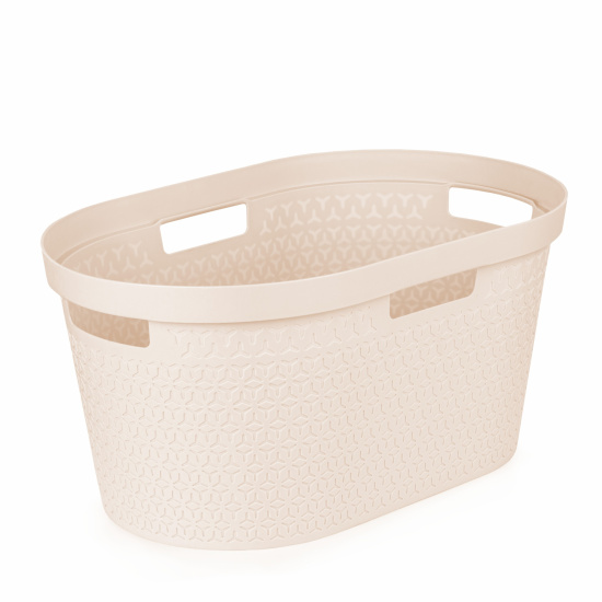  Таз 35л п/эт Элемент овальный бежевый М9022 (уп.6)