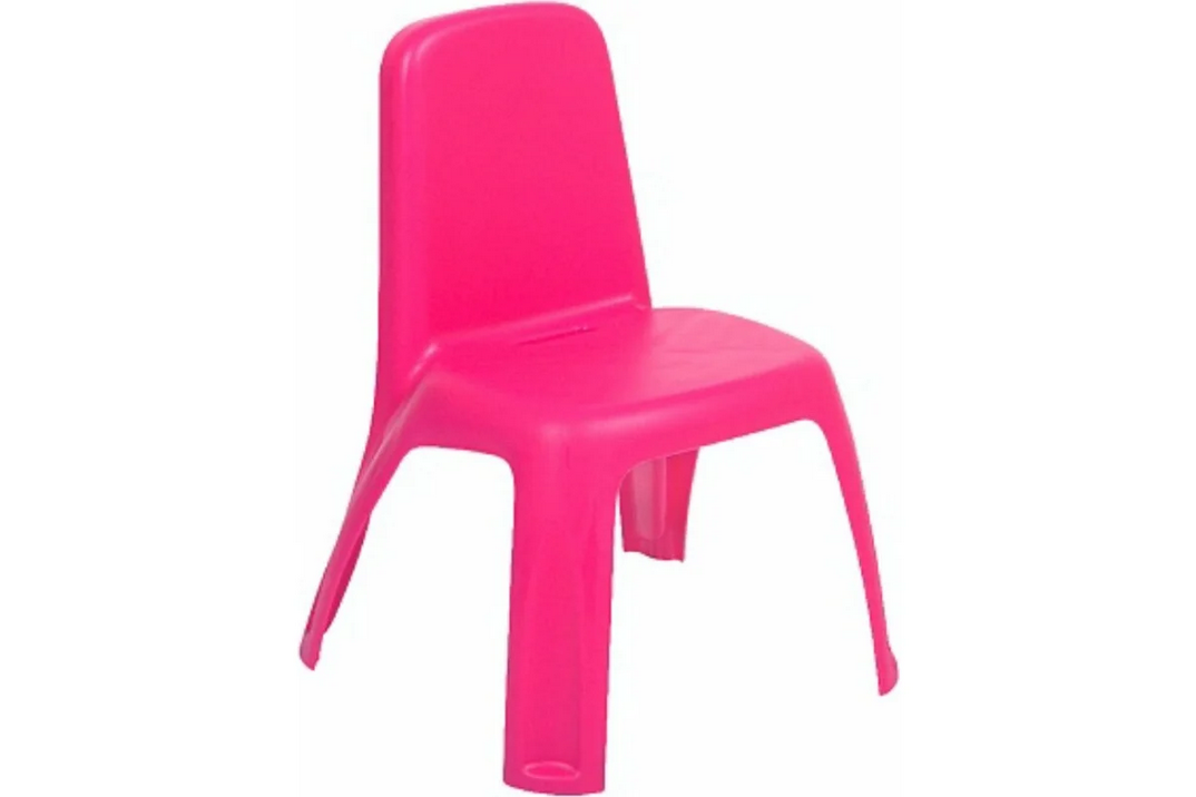  Стул детский пластиковый розовый Радиан