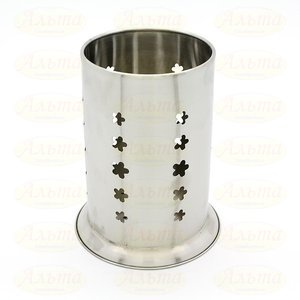  Подставка д/столов приборов 10*16см нерж №4 AST-002-ПС10-4