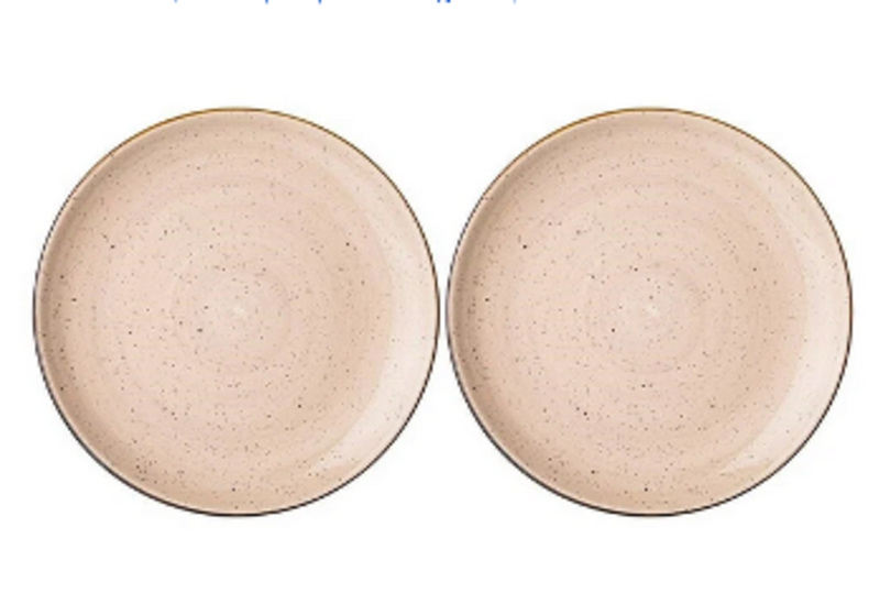  Набор тарелок 2шт 23см беж 263-1121 Bronco Nature