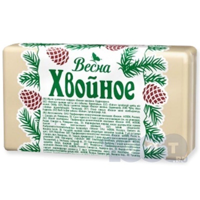  Мыло 140г Хвойное в п/п пленке Весна