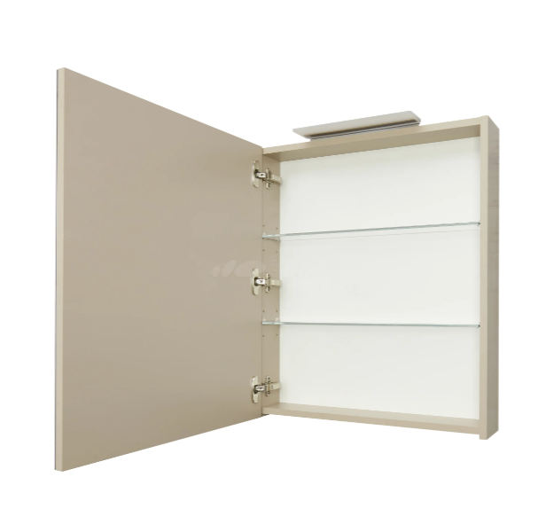  Шкаф-зеркало 600мм левый Oleta 60 капучино Roca