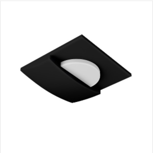  Светильник LUMINA QUAD LED 1W60LM черный 212167