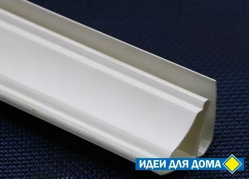  Плинтус потолочный 10*3000мм ПВХ