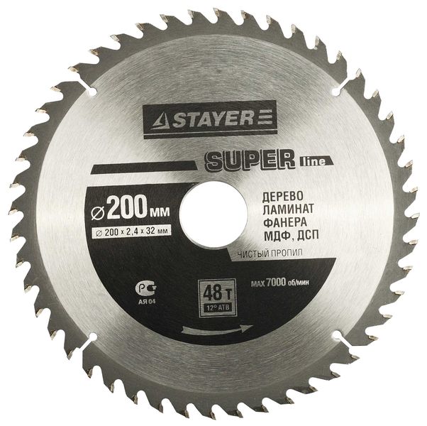  Диск пильный п/дер 150*20мм 36Т 3682-150-20-36 Stayer