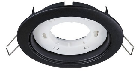  Светильник точечный GX53 хром черный 230В In Home