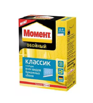  Клей обойный 500г Классик Момент 765166