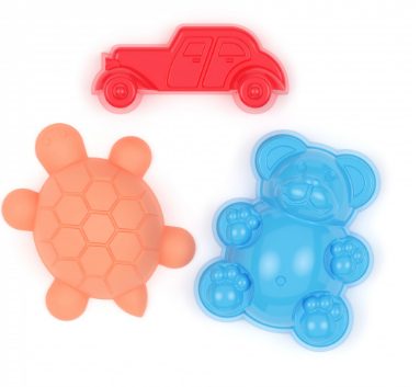  Набор формочек д/песка 3шт М8799 микс (уп.30)