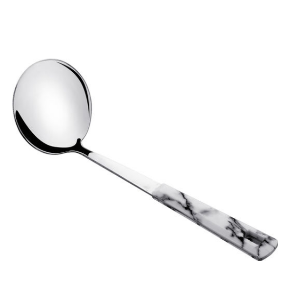  Ложка разливательная 50мл Linea Marmo Bianco 93-TO-MB-06