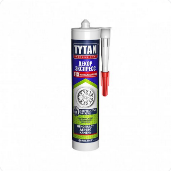  Клей монтажный Tytan Prof Декор экспресс бел 310г 16103
