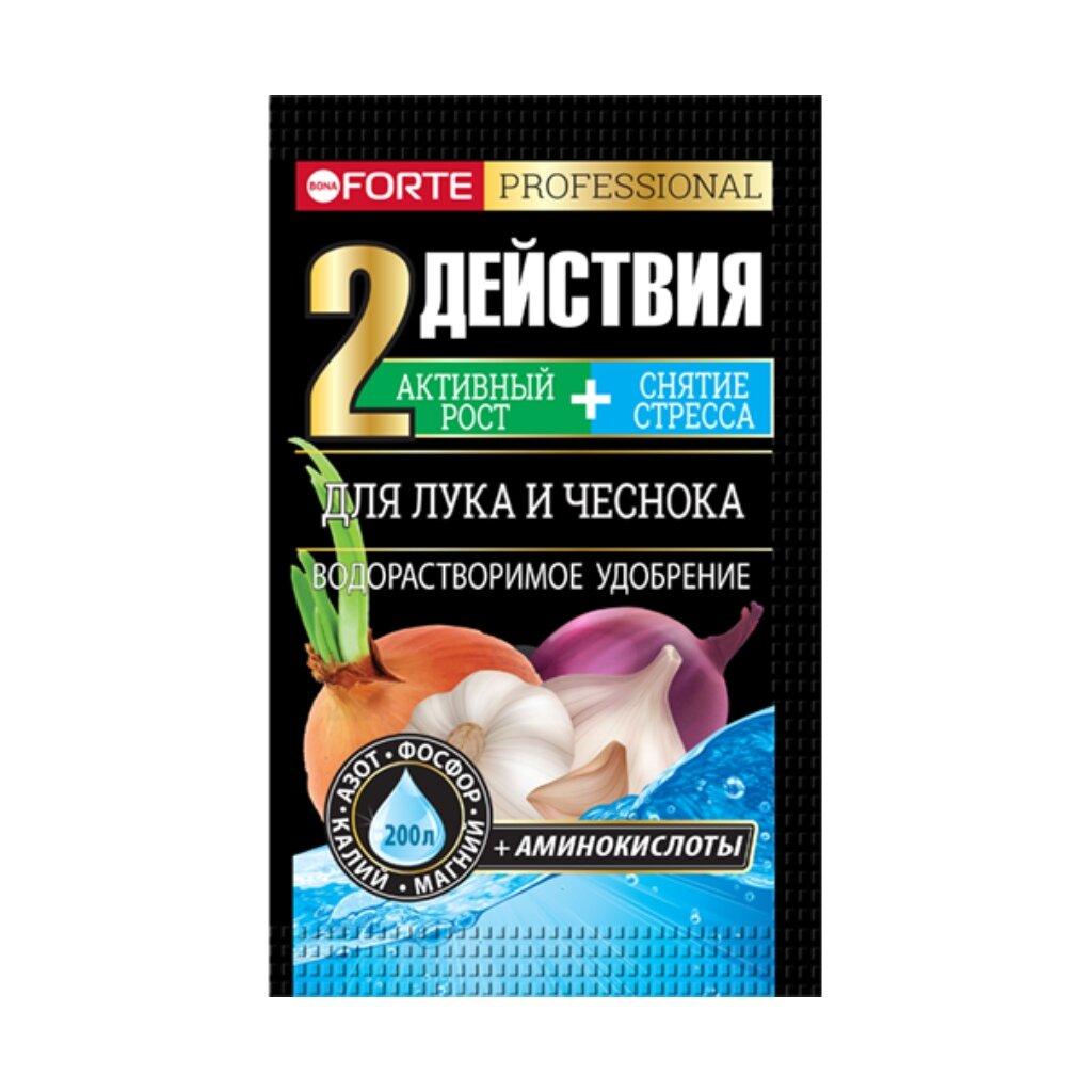 Удобрение для лука и чеснока водорастворимое 100г Bona Forte (у30)
