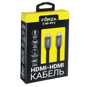  Шнур HDMI FORZA 1,8м 470-065