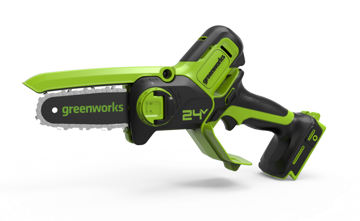  Пила цепная аккум 24В 15см мини 1АКБ 2Ач ЗУ GD24CSMNX GreenWorks 2008707UA