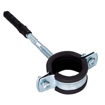  Хомут сантехнический 1/2" 20-25мм дюб+шуруп CHSR0012 СТМ