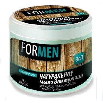  Мыло для бани и душа мужское 450мл 3в1Ф-40 1473 Formen