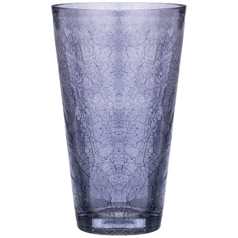  Ваза для цветов 24см Cracle Blue 380-646
