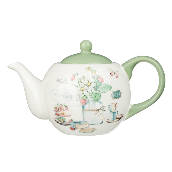  Чайник заварочный 900мл Земляника 824-201