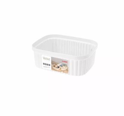  Лоток 1,45л 190*150*70мм Velvet белый 433239016