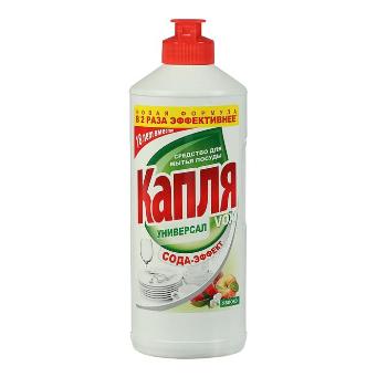  Средство для посуды Яблоко сода эффект 850мл  Капля VOX