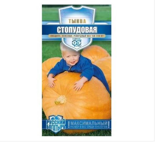  Тыква Стопудовая 1,0г Русский богатырь 