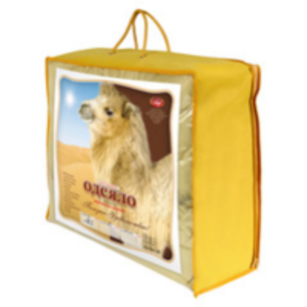  Одеяло верблюжья шерсть 172*205 2сп чемодан 607