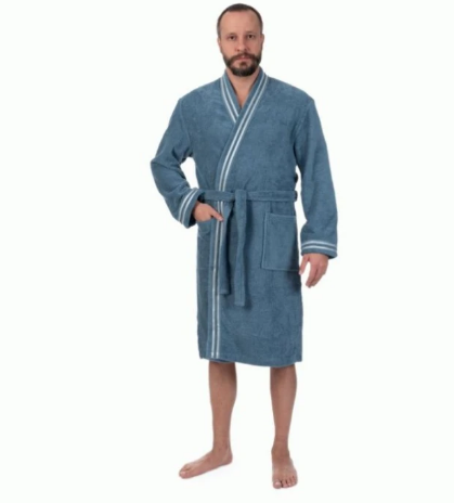  Халат мужской р.50 махровый ДМ 901-3637 цв.40