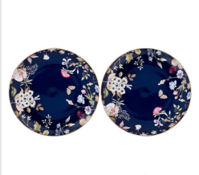  Набор тарелок десерт 2шт Кобальт 86-2370