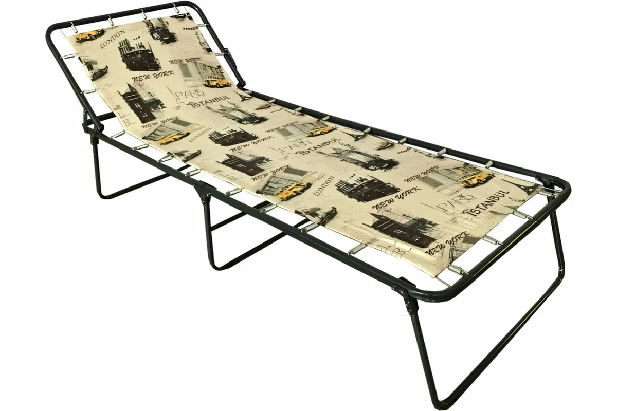  Раскладушка 1960х730х330 до120кг Надин с407 жесткая