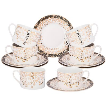  Набор чайный 12пр 220мл Триумф 435-021 Lefard 