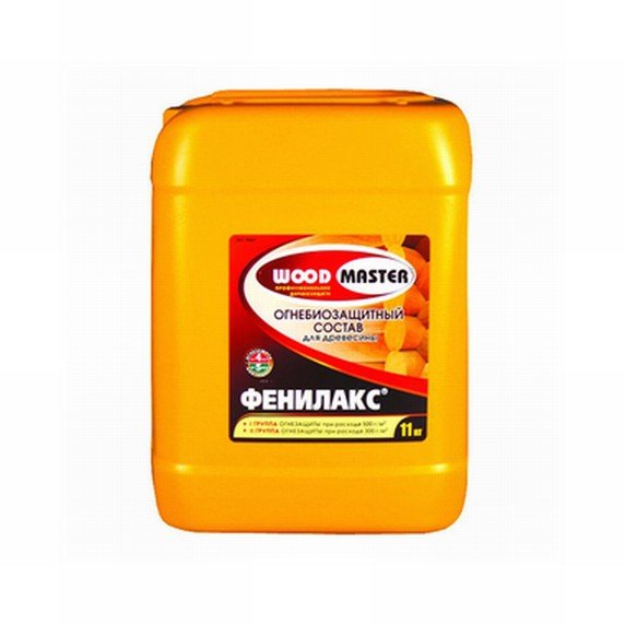  Огнебиозащита для древесины (1г) 11кг Фенилакс арт.27002 Рогнеда