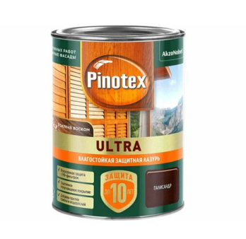  Влагостойкая лазурь 0,9л палисандр Pinotex Ultra