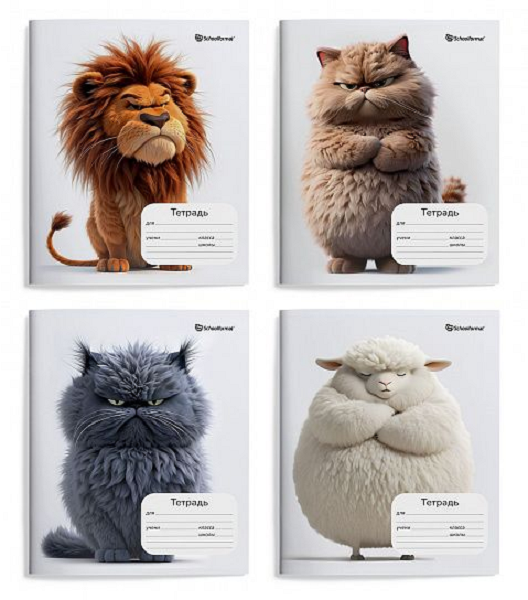  Тетрадь 24л линия Schoolformat Не в духе 257631