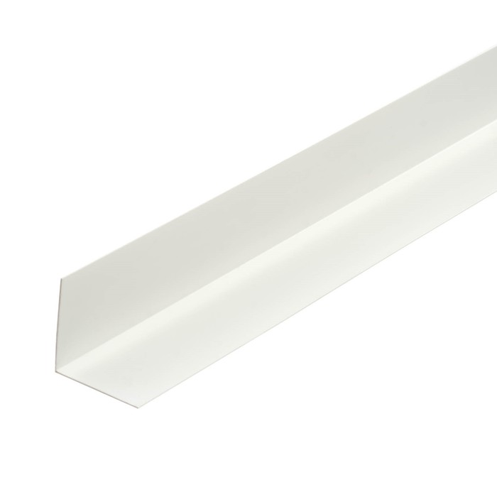  Угол ПВХ цв 30*30*2700мм Белый Идеал
