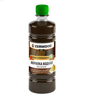  Морилка водная для дерева сосна 0,5л Zerwood MV Ижсинтез Ж